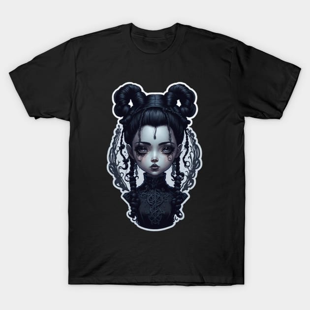 The Artistry of Nadja Doll Merch: Fan-Created Marvels T-Shirt by OutlawedElegance